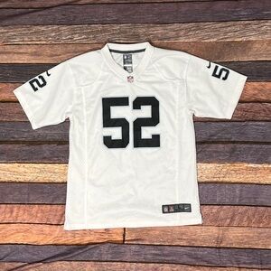 Khalil Mack Oakland Raiders NFL Football Nike Boys Kids Youth Jersey